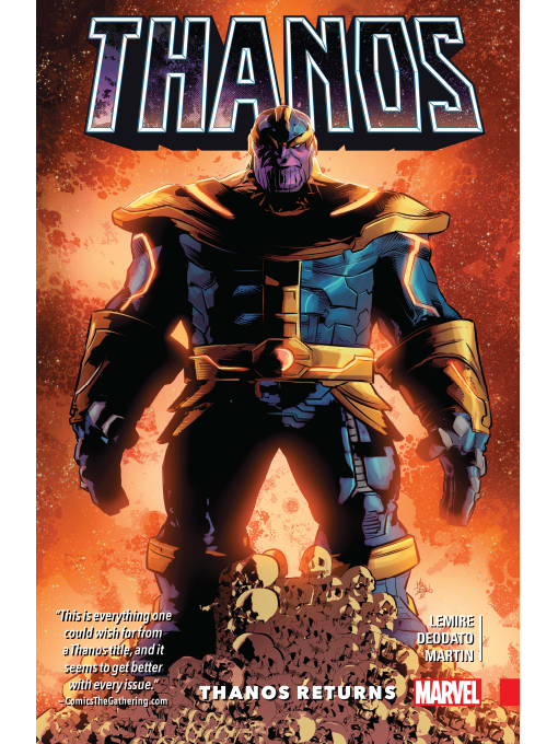 Title details for Thanos (2016), Volume 1 by Jeff Lemire - Wait list